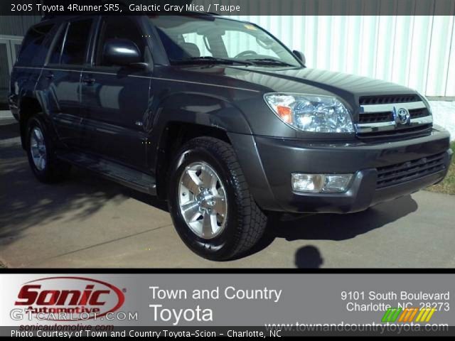 2005 Toyota 4Runner SR5 in Galactic Gray Mica