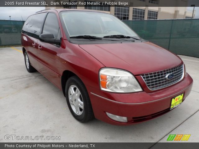 2005 Ford Freestar SEL in Dark Toreador Red Metallic