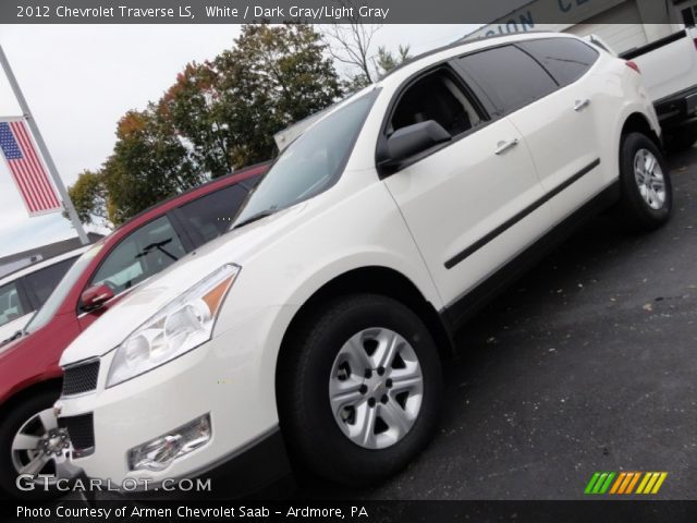 2012 Chevrolet Traverse LS in White