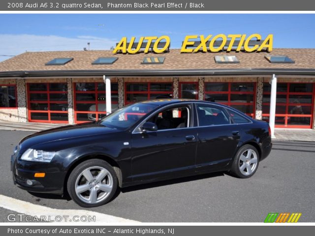 2008 Audi A6 3.2 quattro Sedan in Phantom Black Pearl Effect
