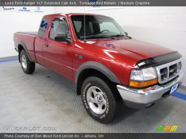 1999 Ford Ranger XLT Extended Cab 4x4 in Toreador Red Metallic