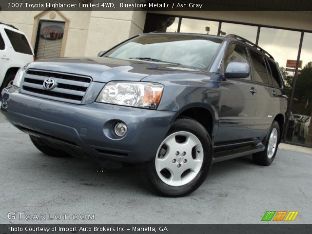 2007 Toyota Highlander Limited 4WD in Bluestone Metallic