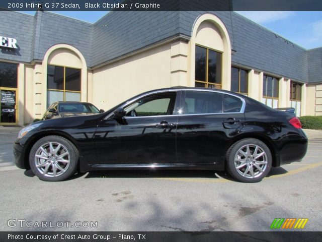 2009 Infiniti G 37 Sedan in Black Obsidian