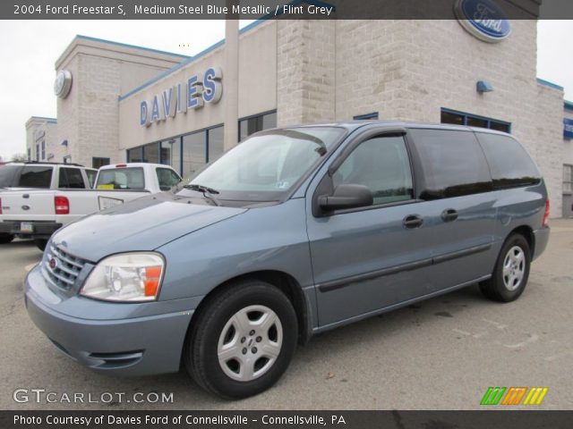 2004 Ford Freestar S in Medium Steel Blue Metallic