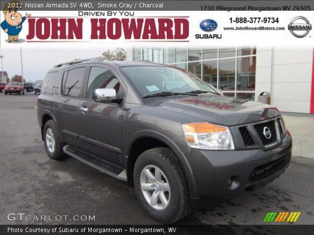 2012 Nissan Armada SV 4WD in Smoke Gray