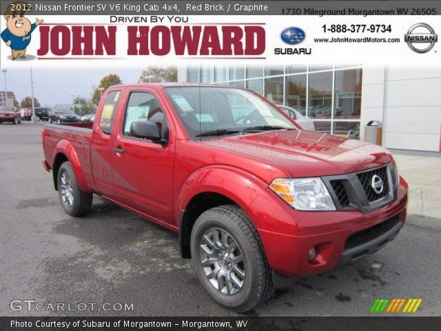 2012 Nissan Frontier SV V6 King Cab 4x4 in Red Brick