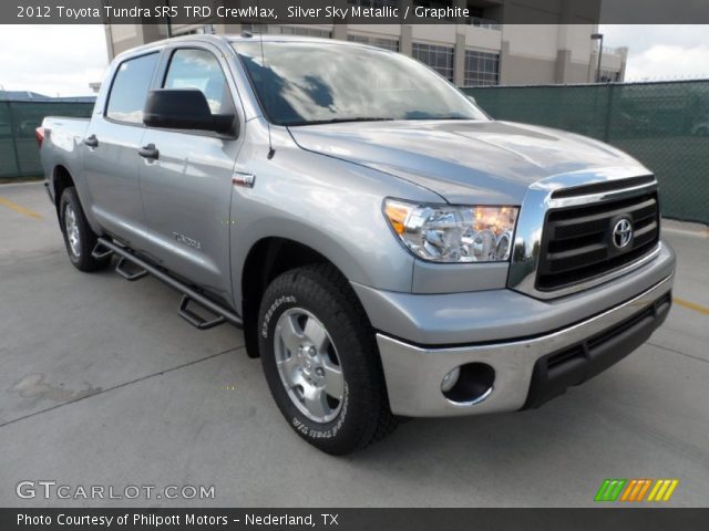 2012 Toyota Tundra SR5 TRD CrewMax in Silver Sky Metallic