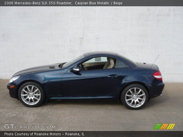 2006 Mercedes-Benz SLK 350 Roadster in Caspian Blue Metallic