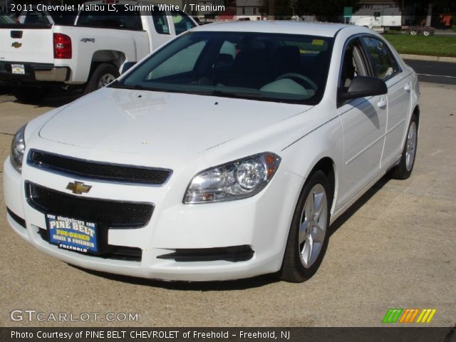 2011 Chevrolet Malibu LS in Summit White