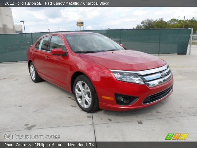 2012 Ford Fusion SE in Red Candy Metallic