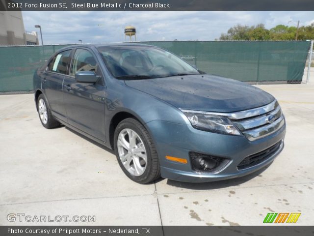 2012 Ford Fusion SE in Steel Blue Metallic