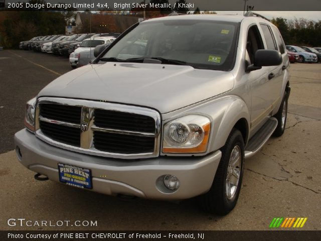2005 Dodge Durango Limited 4x4 in Bright Silver Metallic