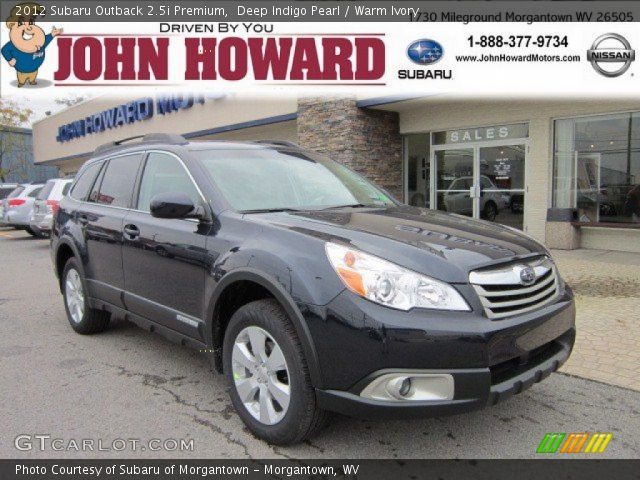 2012 Subaru Outback 2.5i Premium in Deep Indigo Pearl