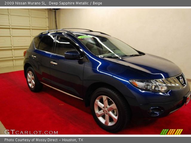 2009 Nissan Murano SL in Deep Sapphire Metallic