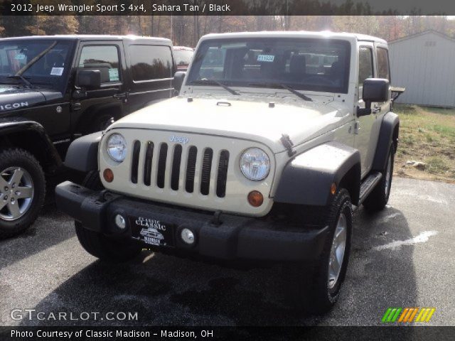 2012 Jeep Wrangler Sport S 4x4 in Sahara Tan