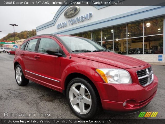 2008 Dodge Caliber R/T AWD in Inferno Red Crystal Pearl