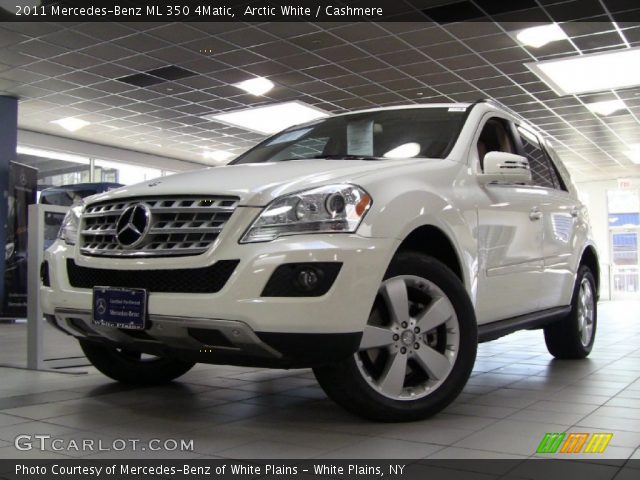 2011 Mercedes-Benz ML 350 4Matic in Arctic White