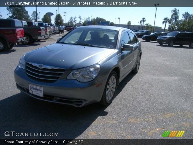2010 Chrysler Sebring Limited Sedan in Silver Steel Metallic
