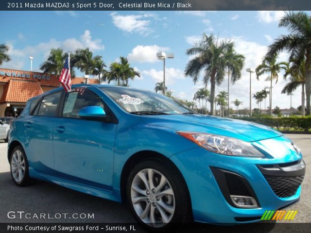 2011 Mazda MAZDA3 s Sport 5 Door in Celestial Blue Mica