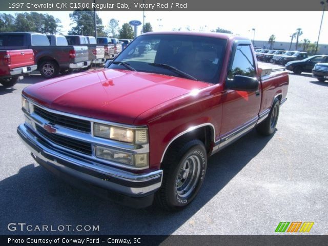 1997 Chevrolet C/K C1500 Regular Cab in Victory Red