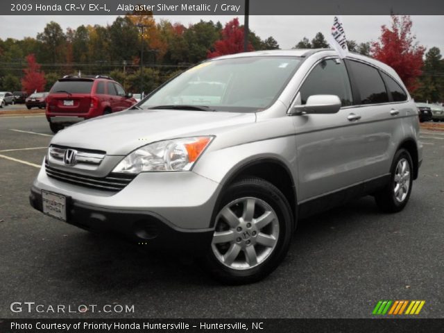 2009 Honda CR-V EX-L in Alabaster Silver Metallic