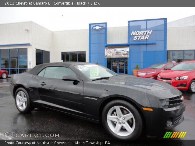 2011 Chevrolet Camaro LT Convertible in Black