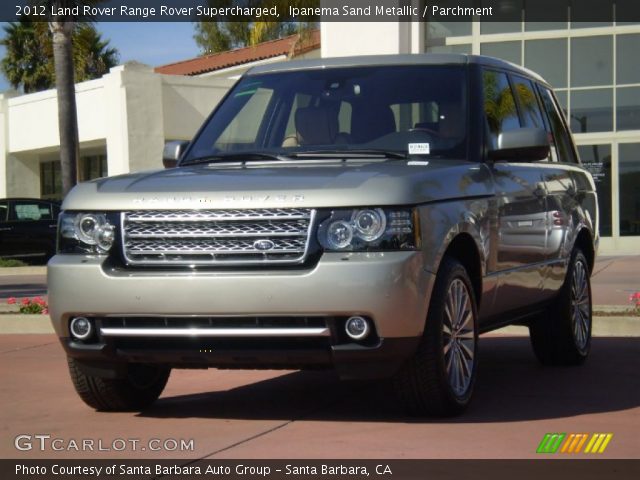 2012 Land Rover Range Rover Supercharged in Ipanema Sand Metallic