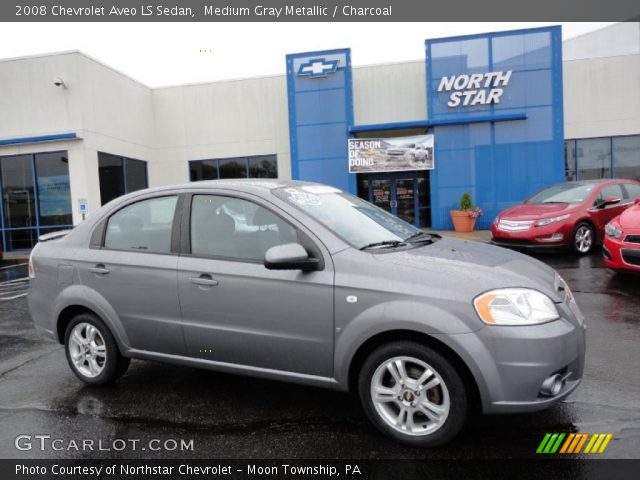 2008 Chevrolet Aveo LS Sedan in Medium Gray Metallic