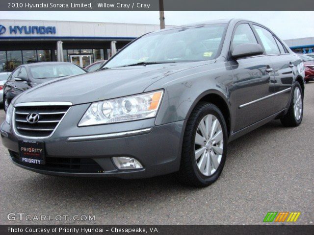 2010 Hyundai Sonata Limited in Willow Gray