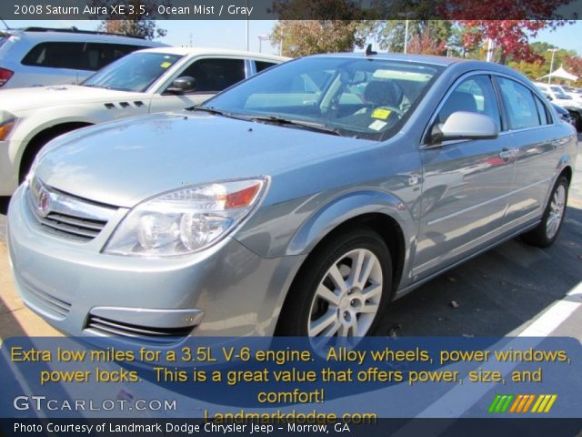2008 Saturn Aura XE 3.5 in Ocean Mist