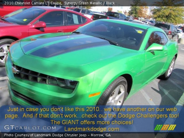 2010 Chevrolet Camaro LT Coupe in Synergy Green Metallic