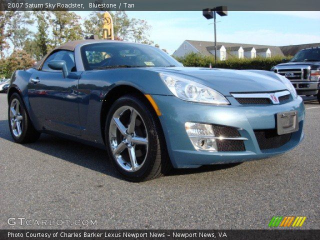 2007 Saturn Sky Roadster in Bluestone
