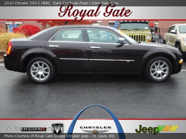 2010 Chrysler 300 C HEMI in Dark Cordovan Pearl