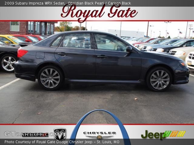 2009 Subaru Impreza WRX Sedan in Obsidian Black Pearl