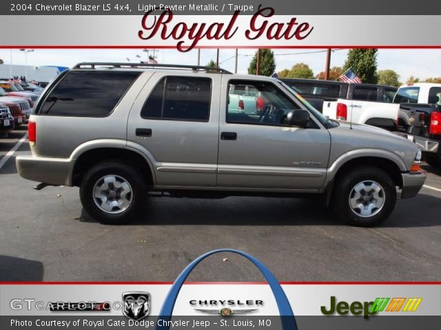 2004 Chevrolet Blazer LS 4x4 in Light Pewter Metallic