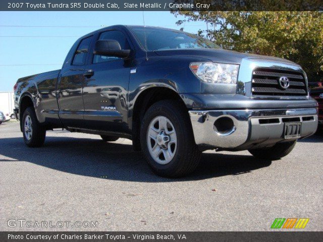 2007 Toyota Tundra SR5 Double Cab in Slate Metallic