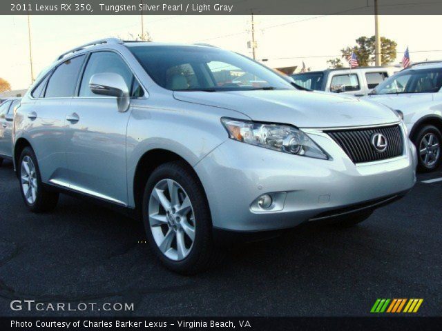 2011 Lexus RX 350 in Tungsten Silver Pearl