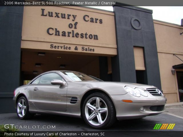 2006 Mercedes-Benz SL 500 Roadster in Pewter Metallic