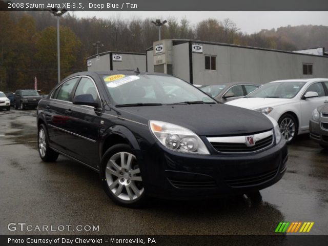 2008 Saturn Aura XE 3.5 in Deep Blue
