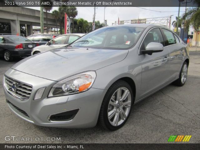 2011 Volvo S60 T6 AWD in Electric Silver Metallic
