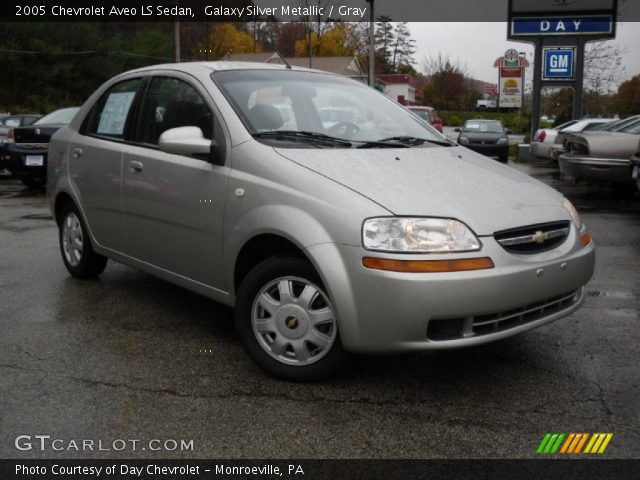 2005 Chevrolet Aveo LS Sedan in Galaxy Silver Metallic