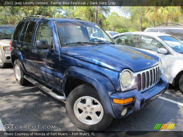 2002 Jeep Liberty Limited in Patriot Blue Pearlcoat