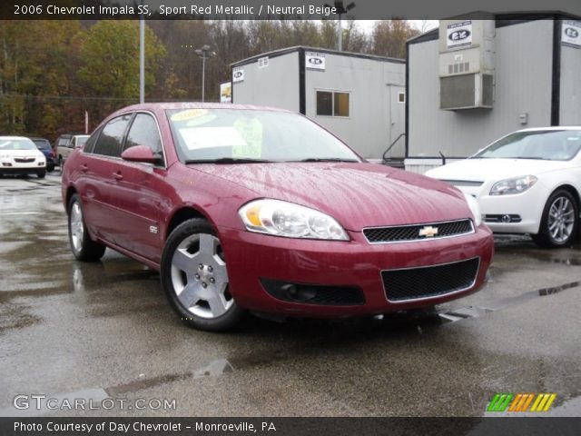 2006 Chevrolet Impala SS in Sport Red Metallic