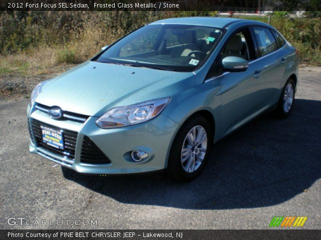 2012 Ford Focus SEL Sedan in Frosted Glass Metallic