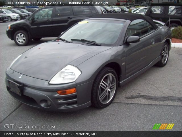 2003 Mitsubishi Eclipse Spyder GTS in Titanium Pearl