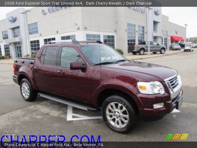 2008 Ford Explorer Sport Trac Limited 4x4 in Dark Cherry Metallic