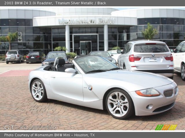 2003 BMW Z4 3.0i Roadster in Titanium Silver Metallic