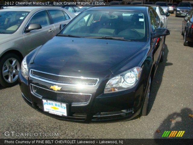 2012 Chevrolet Malibu LT in Black Granite Metallic
