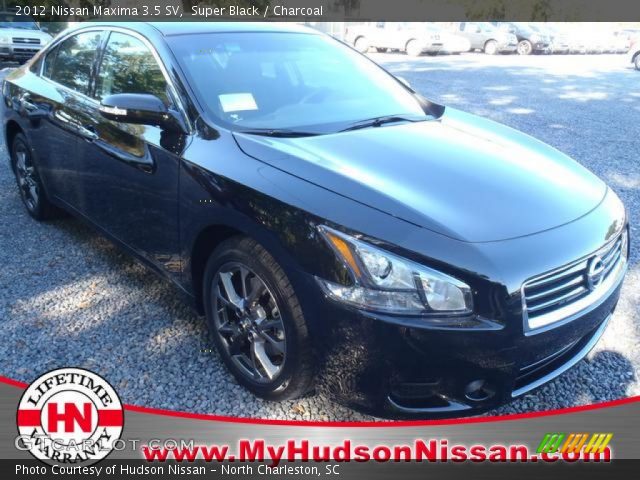 2012 Nissan Maxima 3.5 SV in Super Black