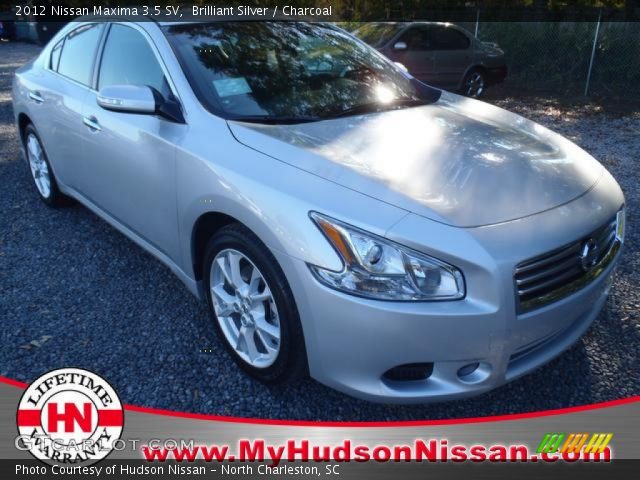 2012 Nissan Maxima 3.5 SV in Brilliant Silver